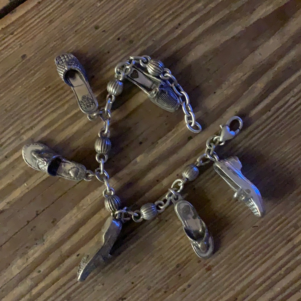 Brighton shoe charm bracelet